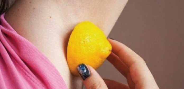 Use-lemons-as-a-natural-deodorant