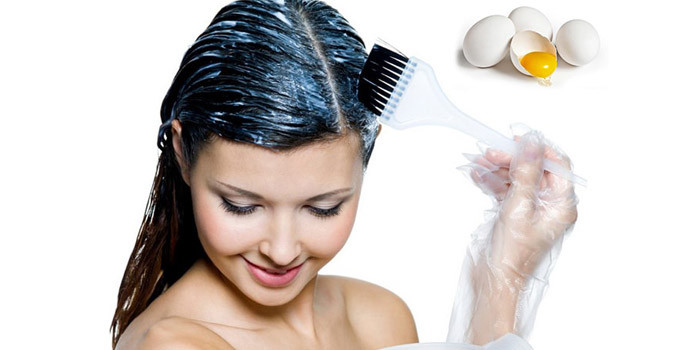 Egg white for hair growth