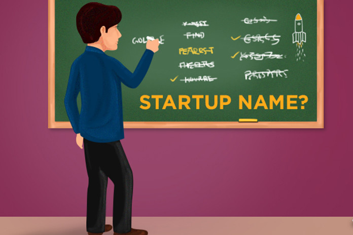 how to name a startup