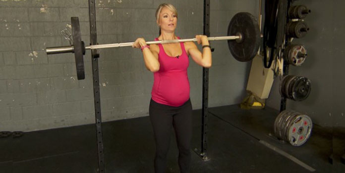 ligting weights during pregnancy