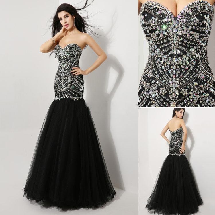 black prom dresses