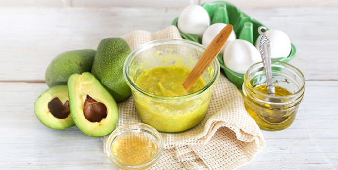 Avocado Oatmeal and Olive Oil Hair Treatment