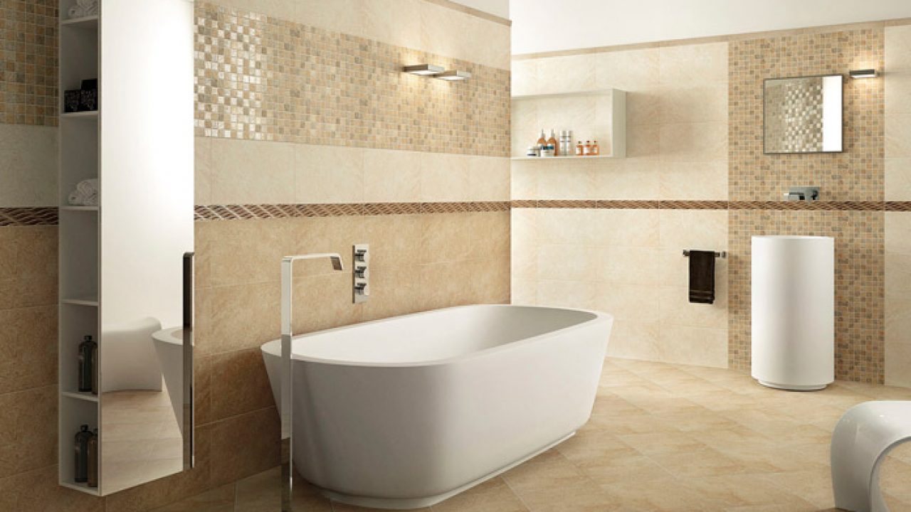 Bathroom With These Tile Designs, New Bathroom Tiles Design