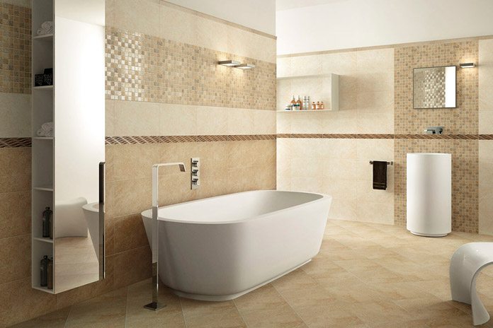 Bathroom tile design