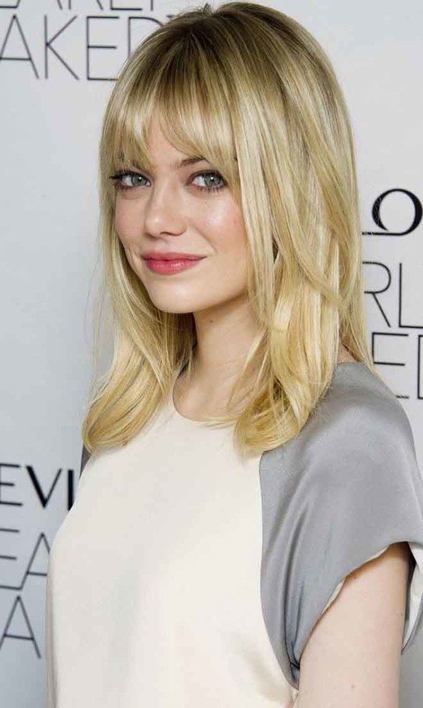 Shoulder Length Bangs