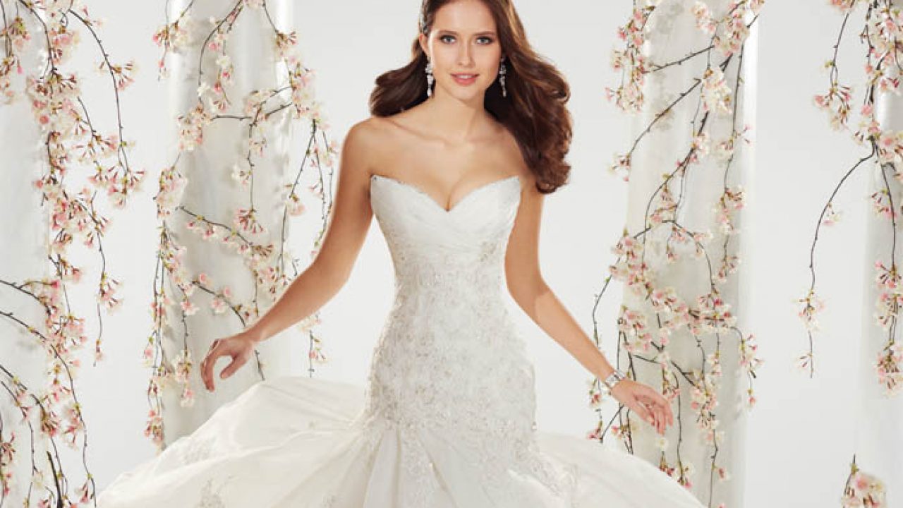 girls in wedding dresses