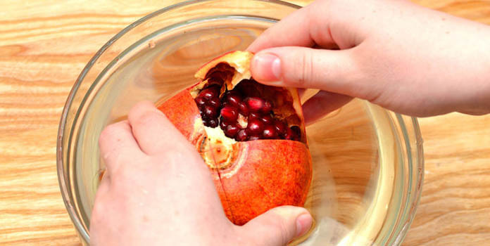 Dip the Pomegranates in Water