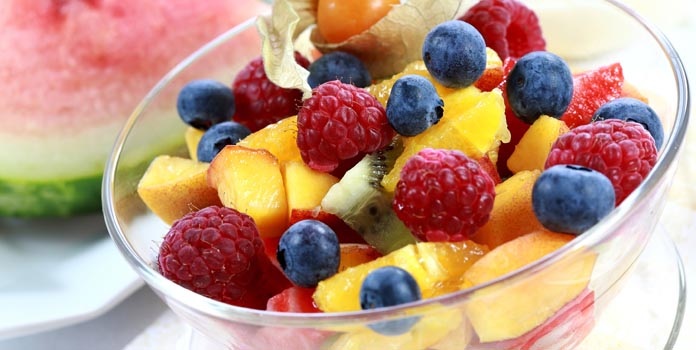 Colorful Fruity Salad