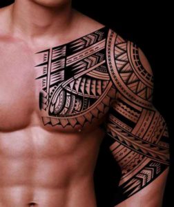 Armored Sleeve Tattoo