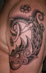 Celtic Dragon Tattoo