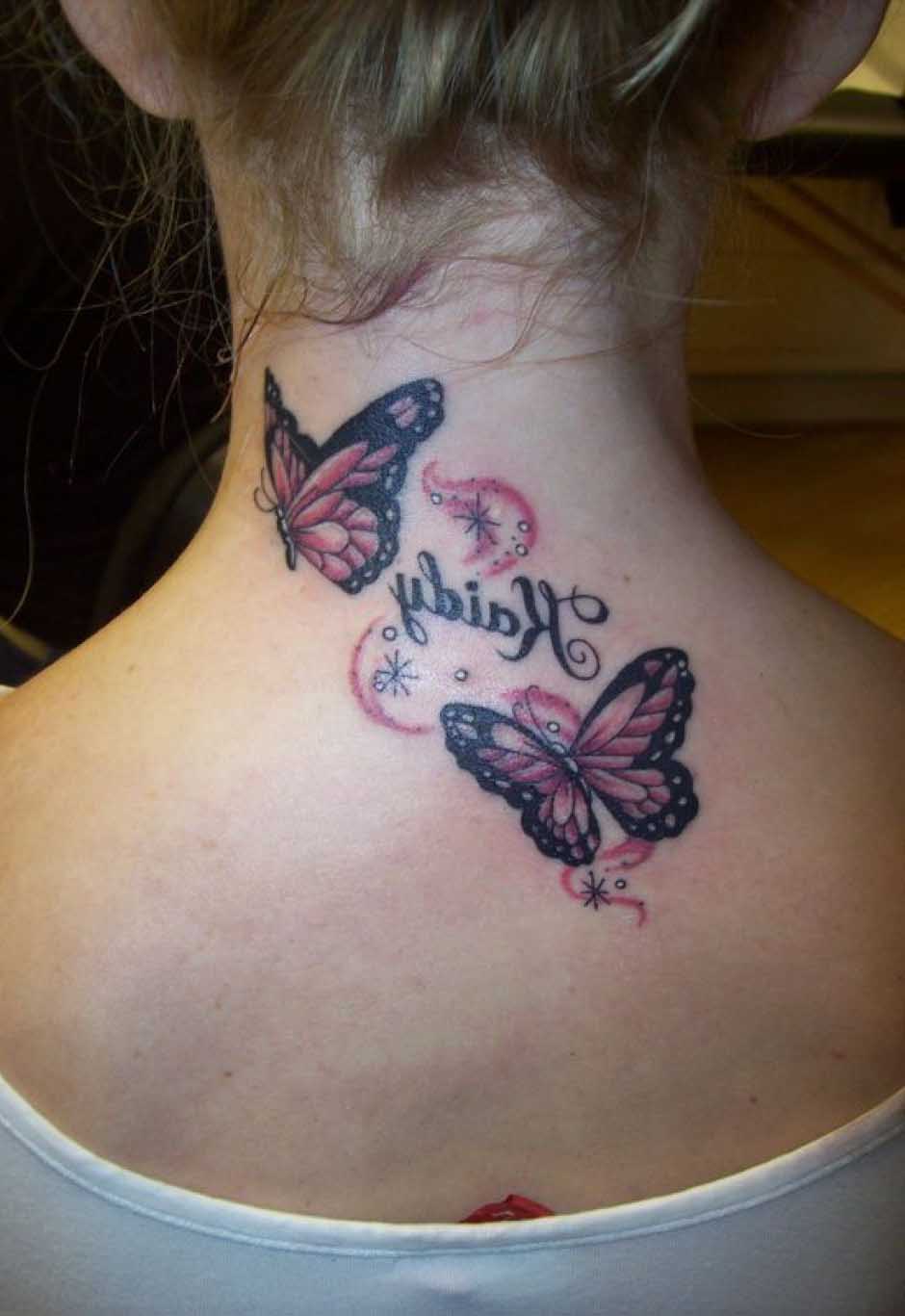 Flying Butterflies Tattoo  Black butterfly tattoo Butterfly tattoo  Silhouette tattoos
