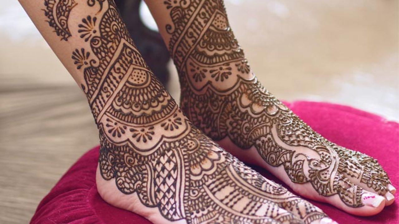 15 Foot Mehndi Designs For Beautiful Feet Livinghours