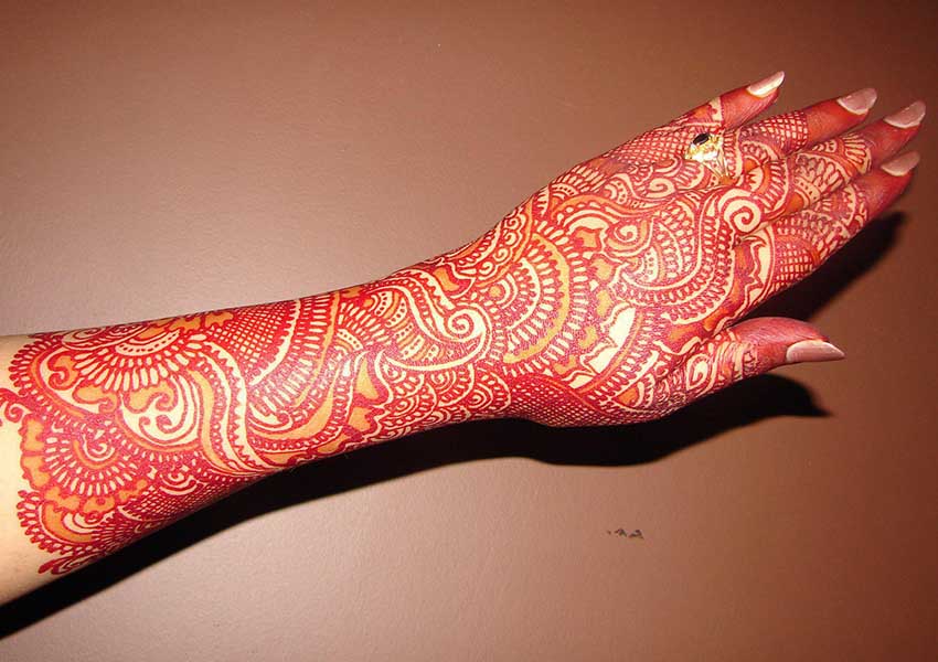 Arabic Bridal Mehndi Designs To Try Livinghours