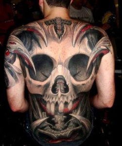 Scary Tattoo