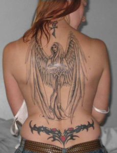 Warrior Angel Tattoo