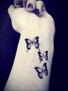 Wrist Tattoo Butterfly