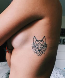 Simple Tattoo Wolf