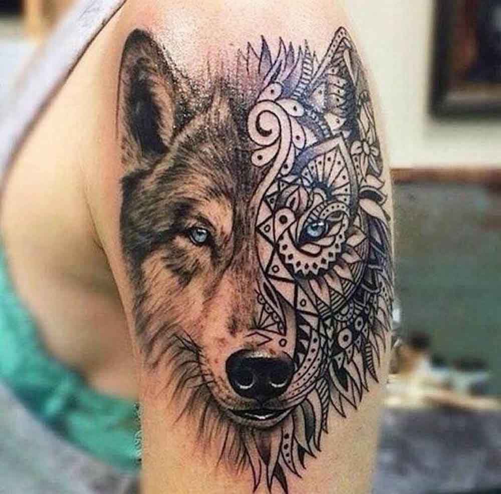 18 Funky Furious Fashionable Wolf Tattoo Designs Livinghours