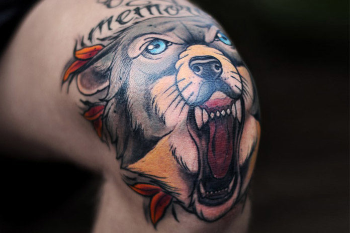 wolf tattoo