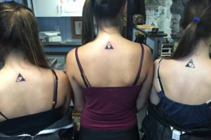 3 sister tattoo