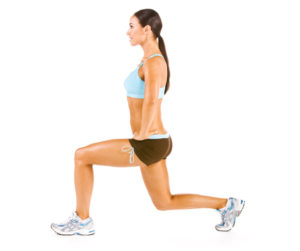 Forward stepping lunge