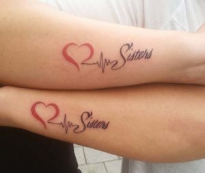 creative sister tattoo