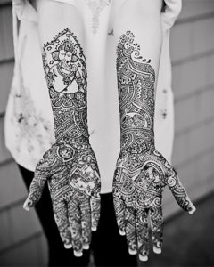 Designer Ganesh Mehndi