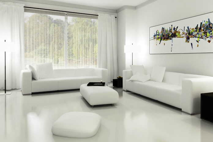 White Living Room Ideas