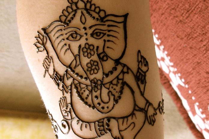 Ganesh Mehndi Designs