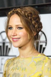 jennifer-lawrence-crowned-braid-hairstyle