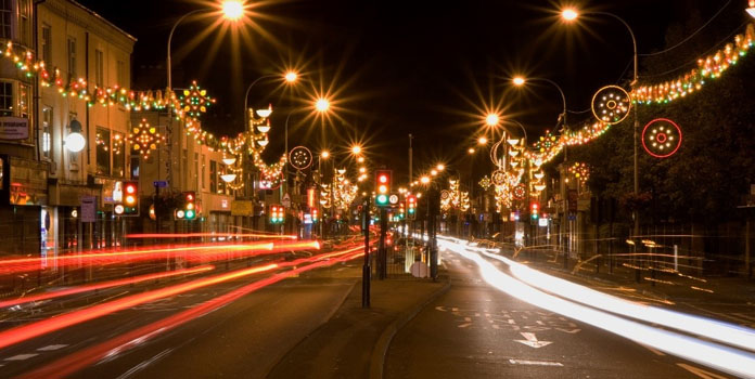 lighting-festival-on-golden-mile-road-in-leicester-england