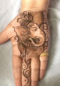 Mini Ganesh Mehndi