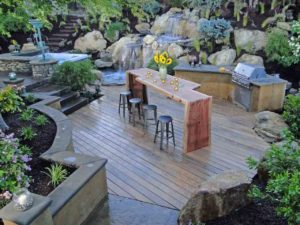 party-in-woods-outdoor-kitchen