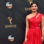 Priyanka Chopra In Red Dress at 68th Emmy Awards 2016