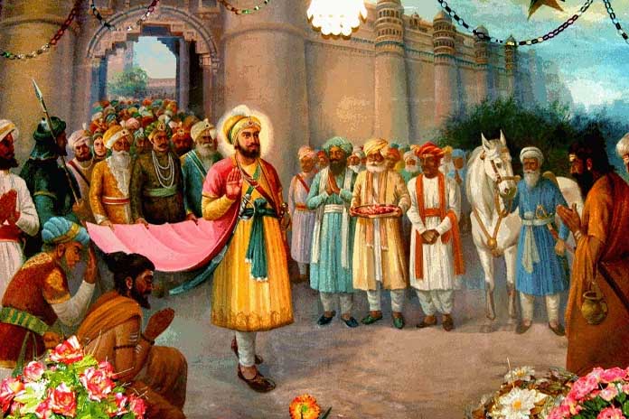 release-of-the-sixth-guru-of-sikhs-and-52-princes
