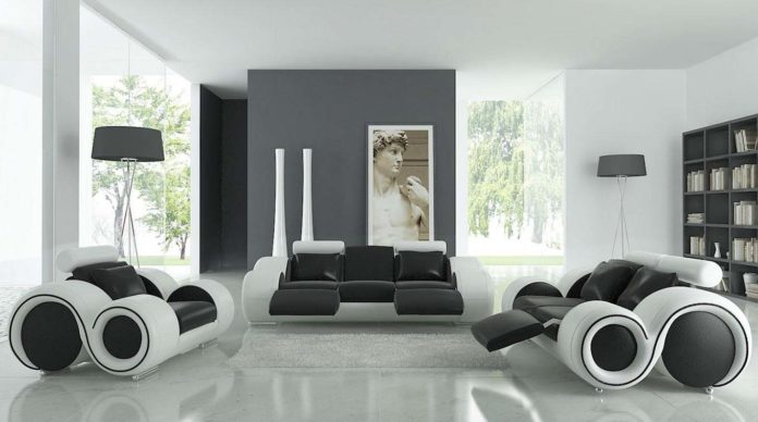 stunning-black-and-white-living-room