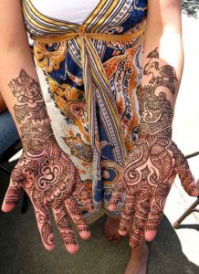 Traditional Ganesh Mehndi Design