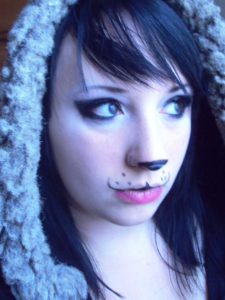 cute-panda-makeup-for-halloween