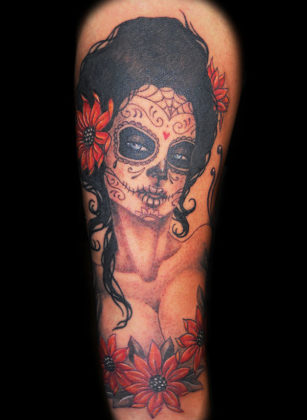 Day of the Dead Tattoos 2