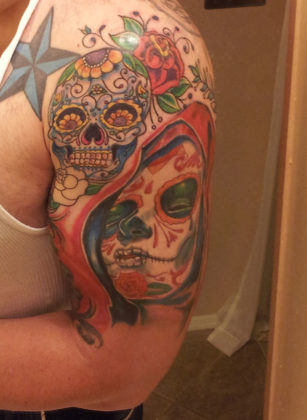 Day of the Dead Tattoos 9