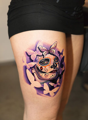 Day of the Dead Tattoos 9