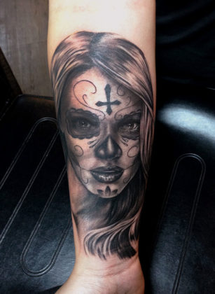 Day of the Dead Tattoos 15