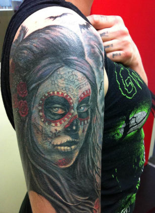 Day of the Dead Tattoos 19