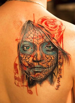 Day of the Dead Tattoos 20