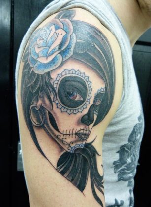 Day of the Dead Tattoos 21