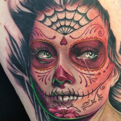 Day of the Dead Tattoos 24