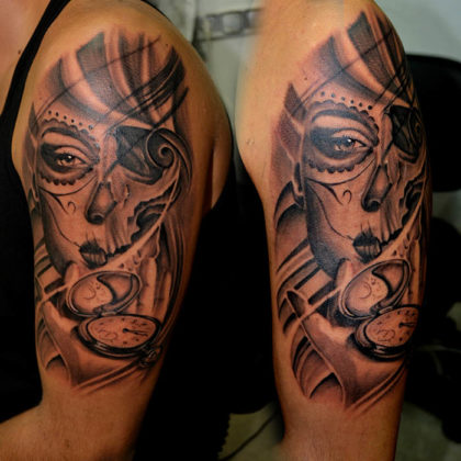 Day of the Dead Tattoos25