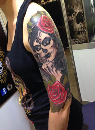 Day of the Dead Tattoos 26