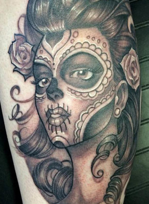 Day of the Dead Tattoos 1