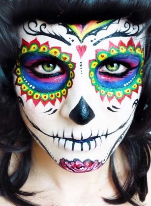 Day of the Dead Face Paint 4